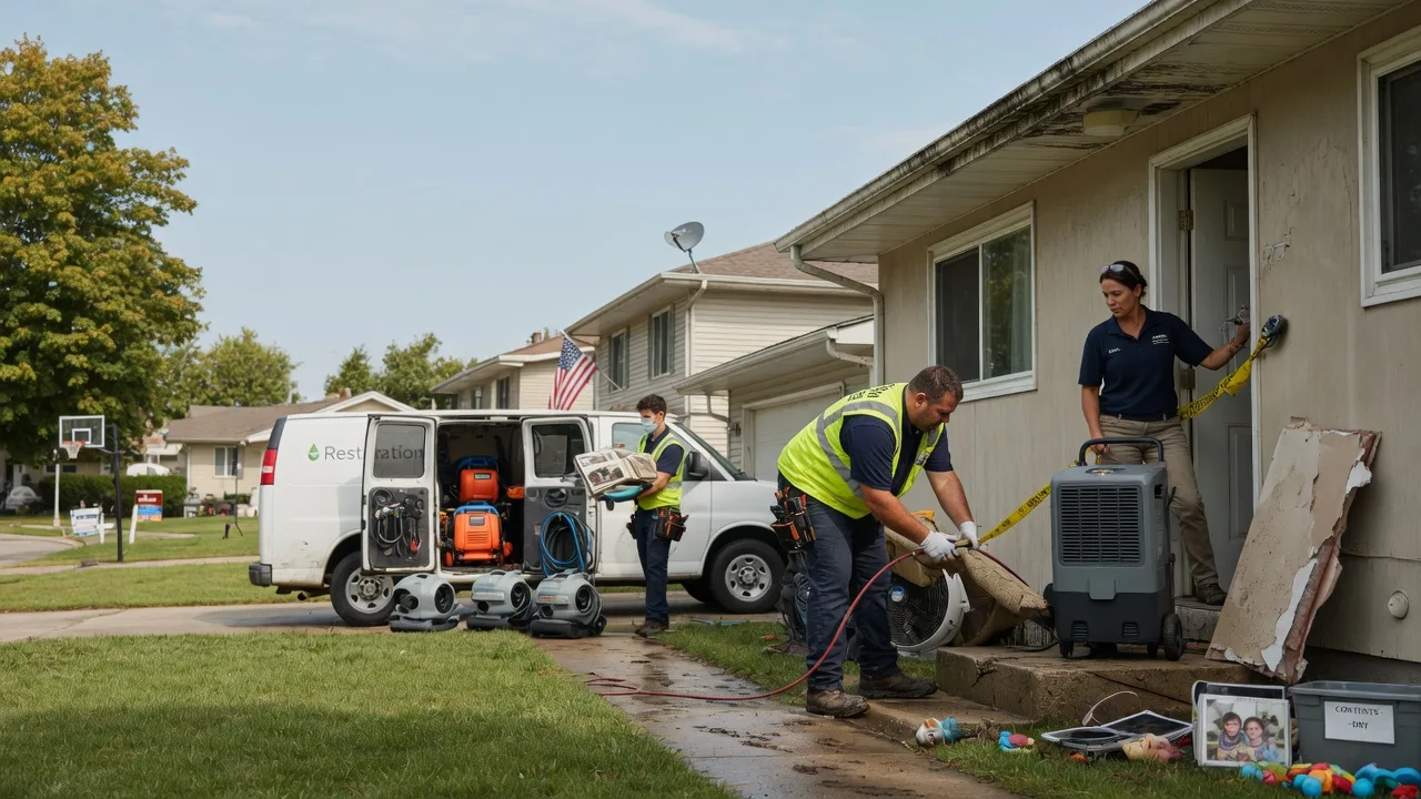 Water Damage Restoration in Stilwell, KS near me